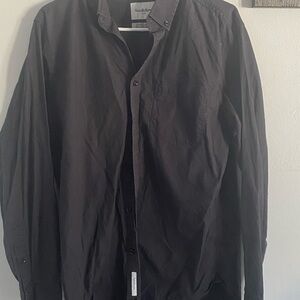 Goodfellow & Co Men's Black Casual Button Down Shirt